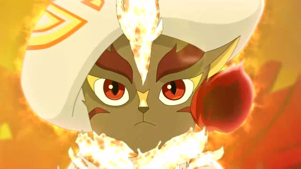 京剧猫狮虎女为了保护长乐向星罗班下跪