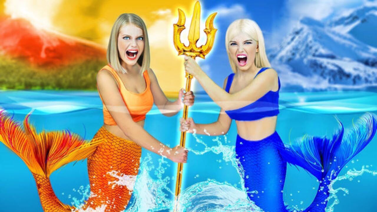 冰美人鱼对上火美人鱼,二人同时追求一位帅哥,最终谁会赢?