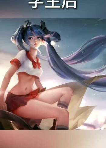 王者荣耀:女英雄穿上学生服后的样子,孙尚香真的美爆了