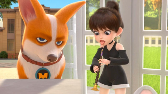 飞狗moco:爱上你甜甜的微笑,让我悸动的心乱糟糟