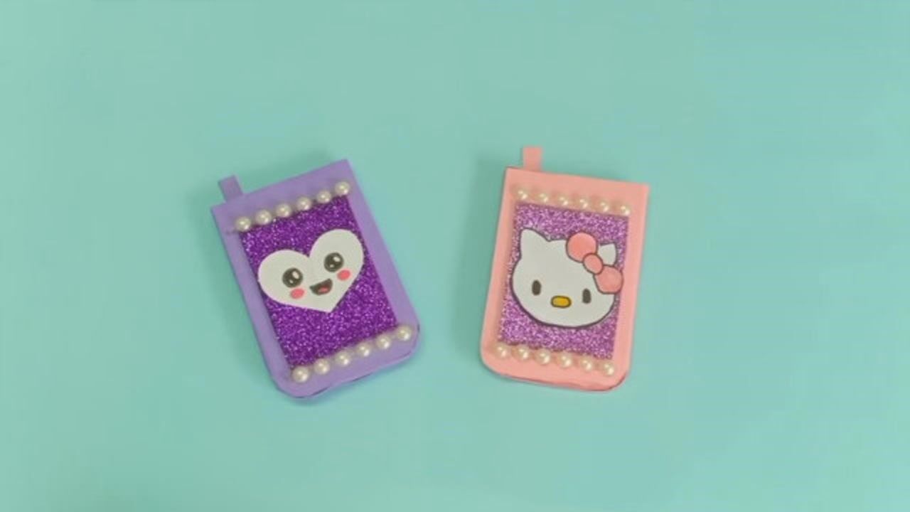 趣味手工diy,玩具手机模型的制作方法!