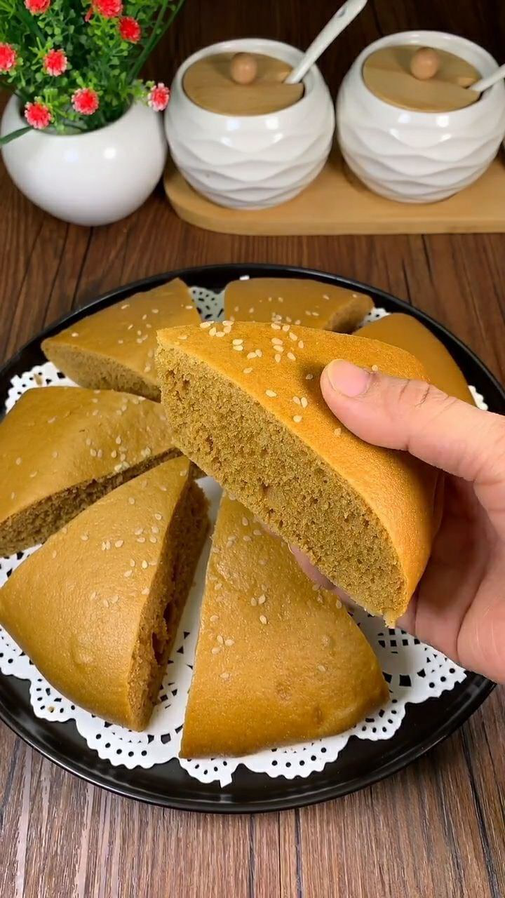 玉米面红糖发糕,好吃不粘牙