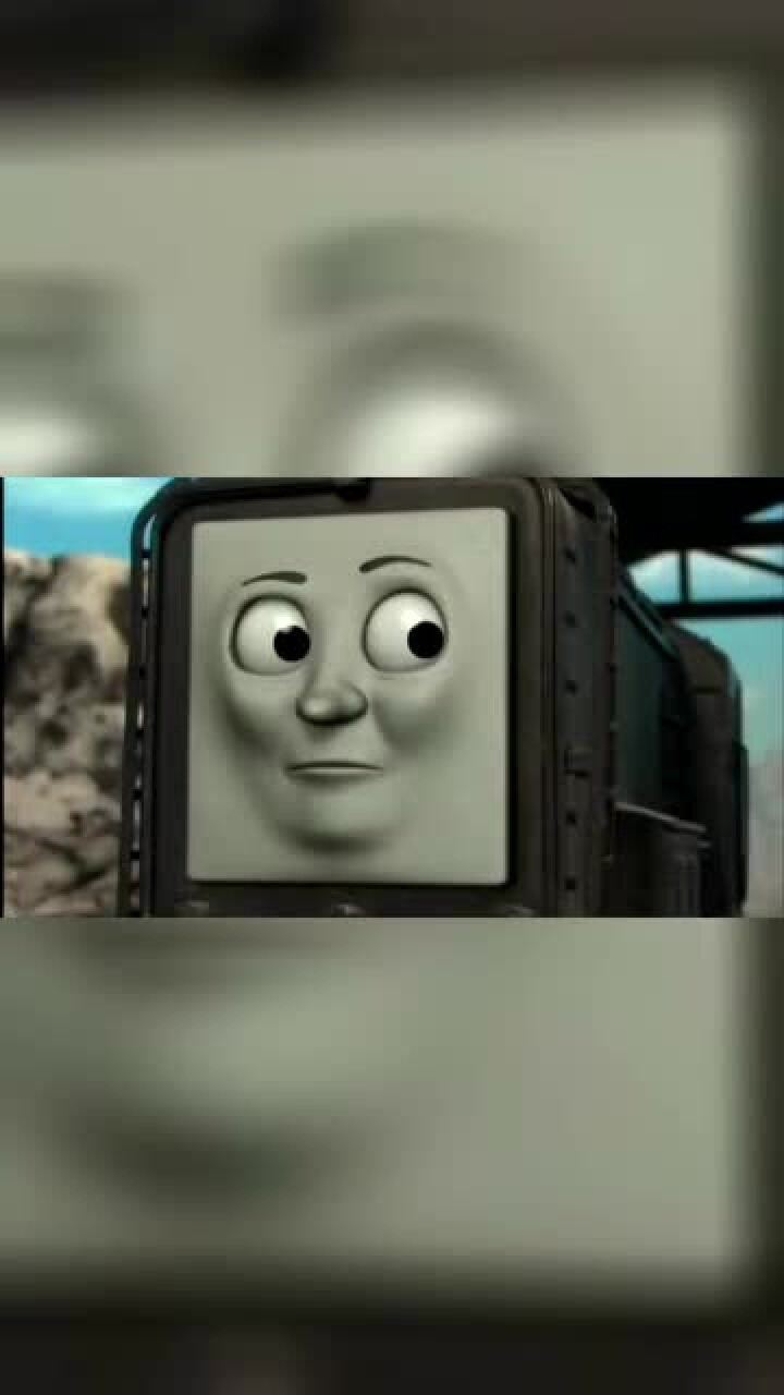 托马斯和他的朋友们:托马斯要和迪塞尔比赛装石头,迪塞尔提议倒着开!_