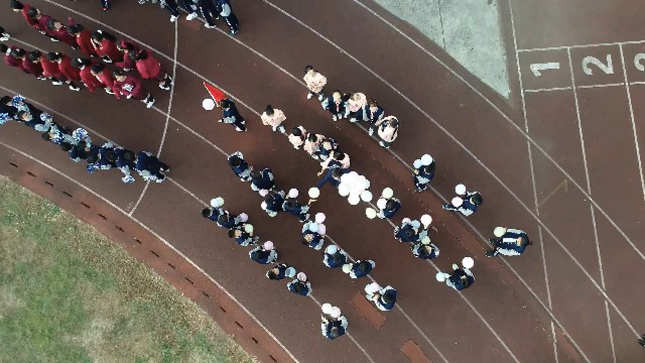 肖东中学第五十一届运动会开幕式