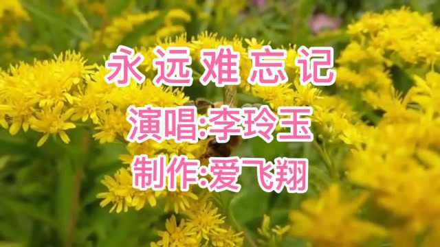 李玲玉甜歌皇后一首《永远难忘记》经典老歌,好听极了