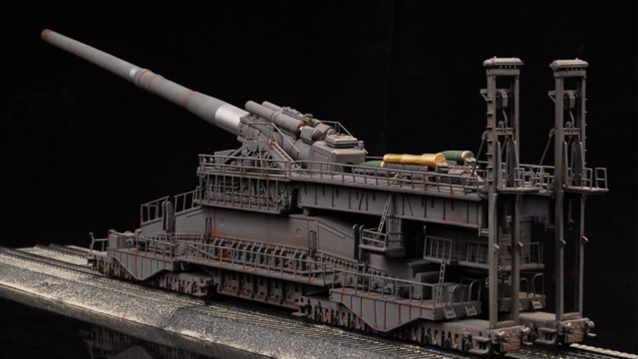 二战时德国造的超级巨炮需2000人运输一颗炮弹重7000公斤