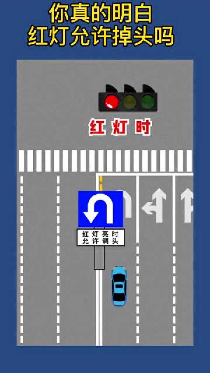 红灯才能掉头你知道为什么吗