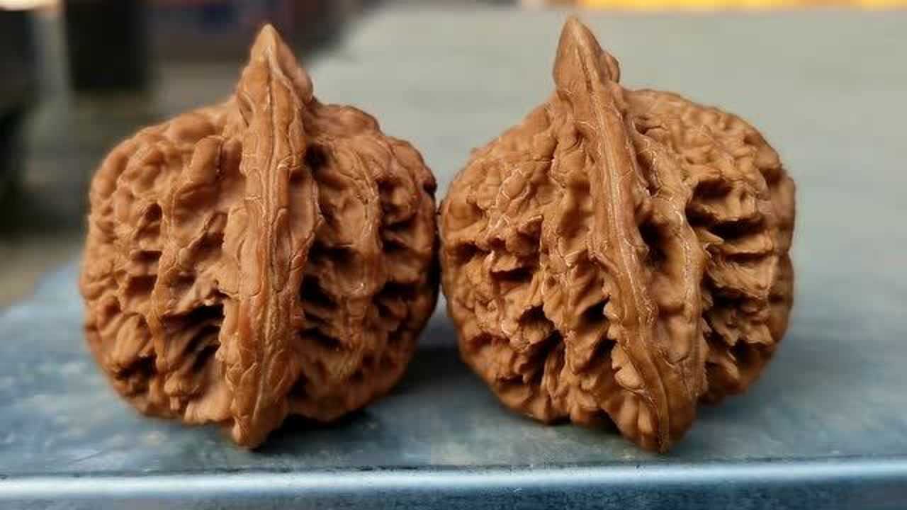 麻核桃,野生九龙筋,粗筋狂野皮色自然红,极品少有