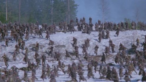 苏芬战争最后决战：苏军人海冲锋也难突破芬军的防线，太震撼了