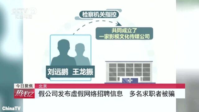 回顾:北京虚假公司发布虚假网络招聘,多名求职者被骗!涉事13人!