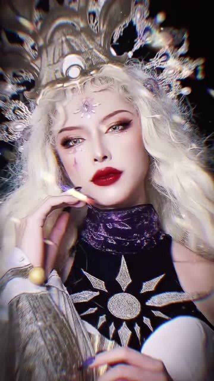 美妆大佬仿妆武则天,还没出大招我就眩晕了!这次躲不掉了