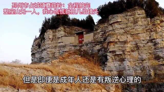 邳州市占城镇蘑菇岭:全程拍完整座山空无一人,心慌慌拍几组镜头