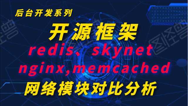 开源框架redis,skynet,nginx网络模块对比分析