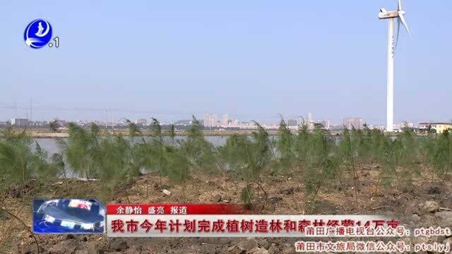 莆田市今年计划完成植树造林和森林经营14万亩