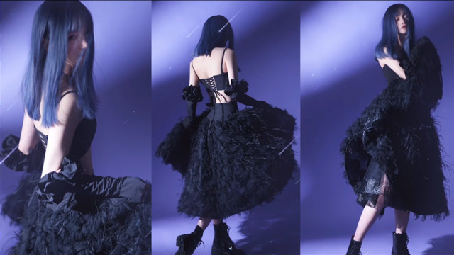 网友:挑战女装更胜一筹