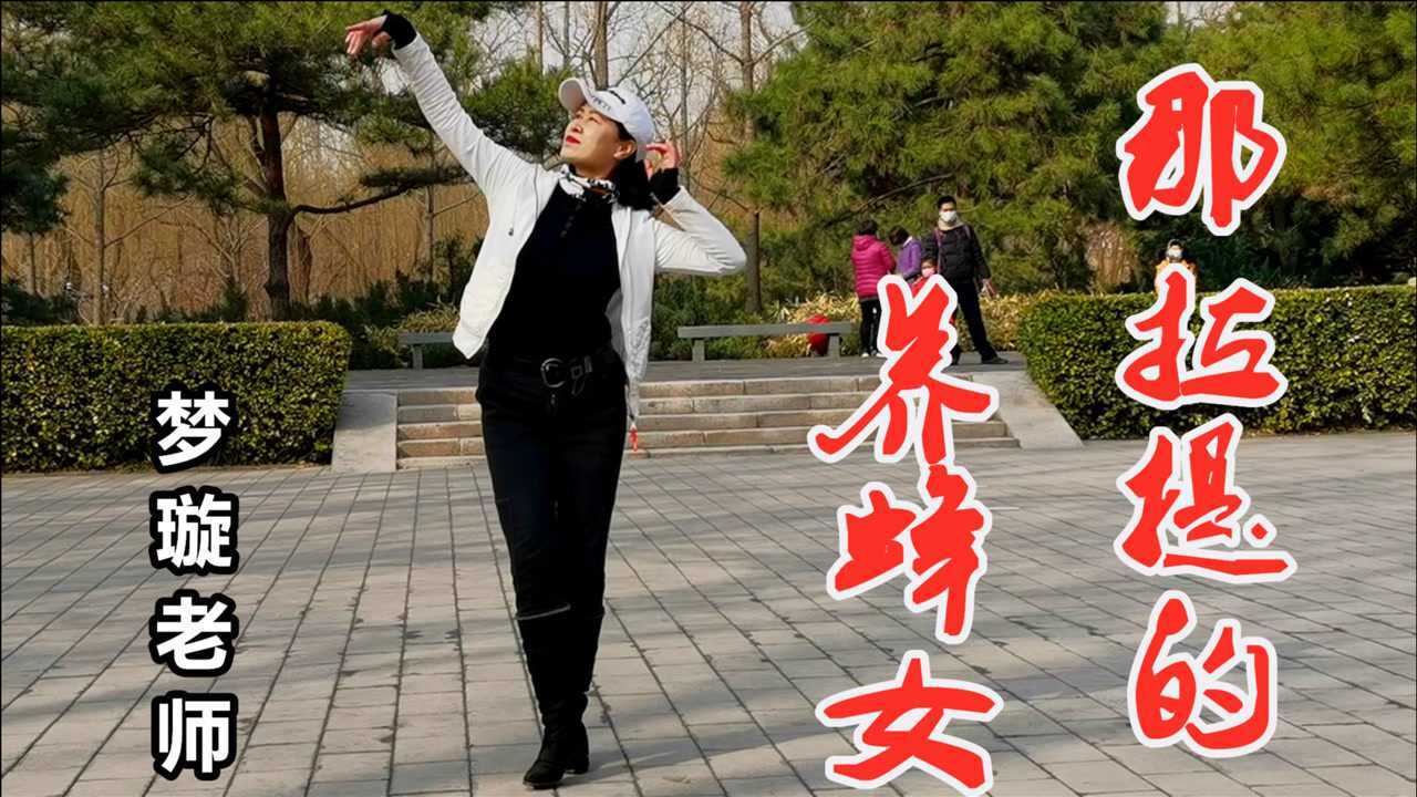 玲珑广场舞《那拉提的养蜂女》,饶子龙编舞,梦璇单人舞