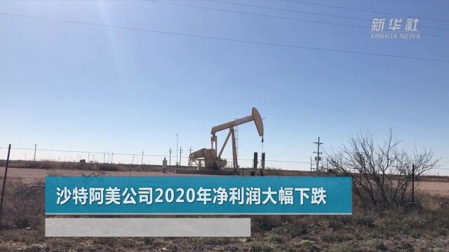 沙特阿美公司2020年净利润大幅下跌