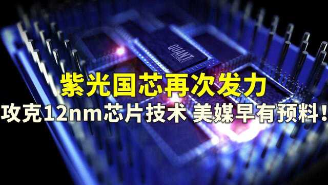 国产芯片迎来突破!紫光国芯攻克12nm技术,美媒:早有预料