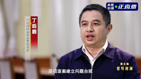 大型政论专题片《扫黑除恶——为了国泰民安》第五集《督导利剑》