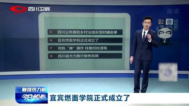 好消息!宜宾燃面学院正式成立了 网友:太好了 以后全国都可以吃到宜宾燃面!