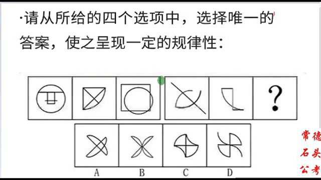 北京市公考图推真题,元素结合变难题,学会解题技巧秒杀答案呀