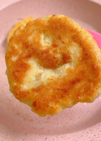 米粉香蕉鸡蛋饼.