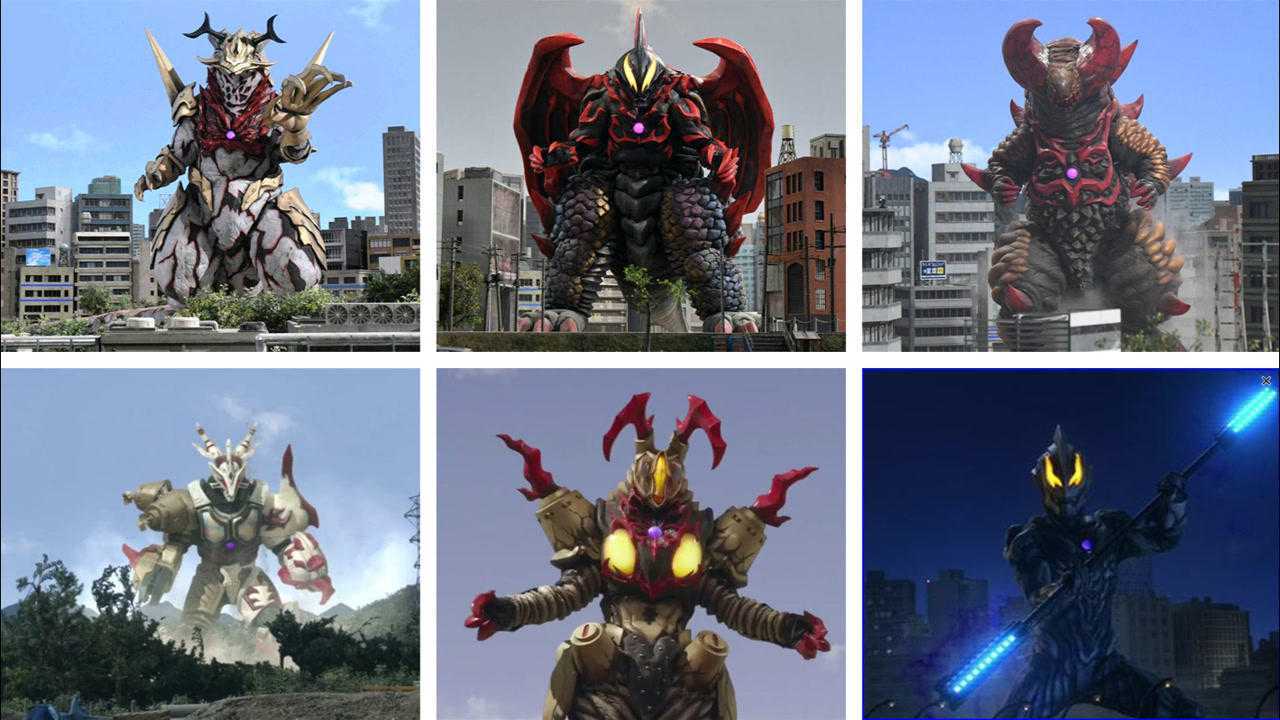 盘点6种贝利亚融合兽你们觉得哪一个的战斗力最高