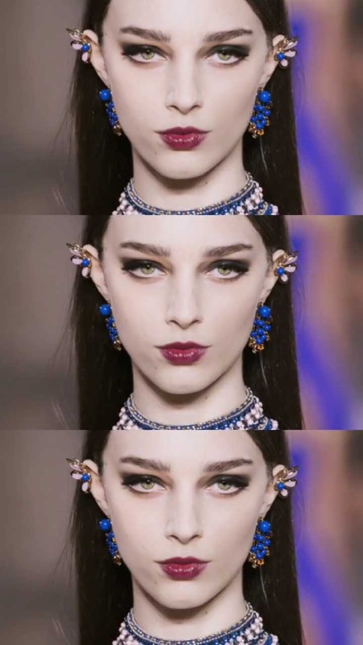 巴西超模larissa marchiori,美杜莎般的冷艳美人,绿眸雪肤自带疏离