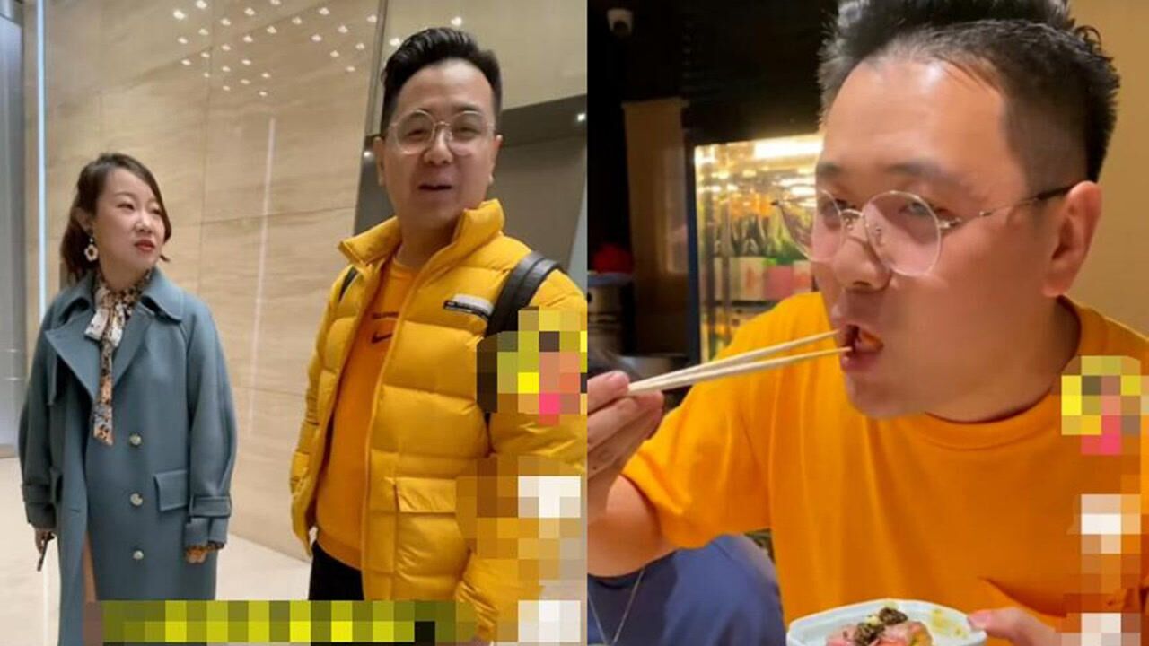 网红大logo真实身份曝光,不花钱蹭吃喝,回家时的交通工具引争议