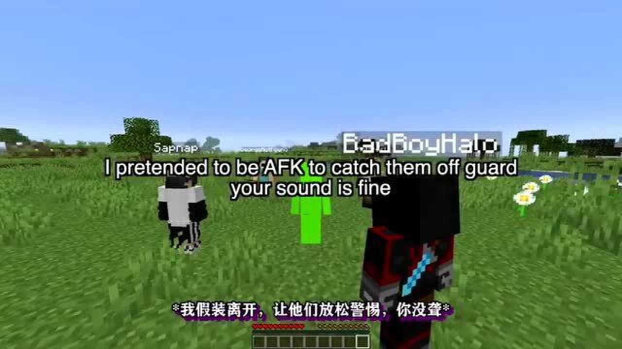 minecraft dream:极限追杀1v4