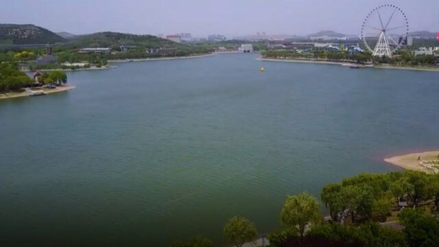 果然视频丨湛清碧绿免费玩,初夏时分的济南长清湖和园博园