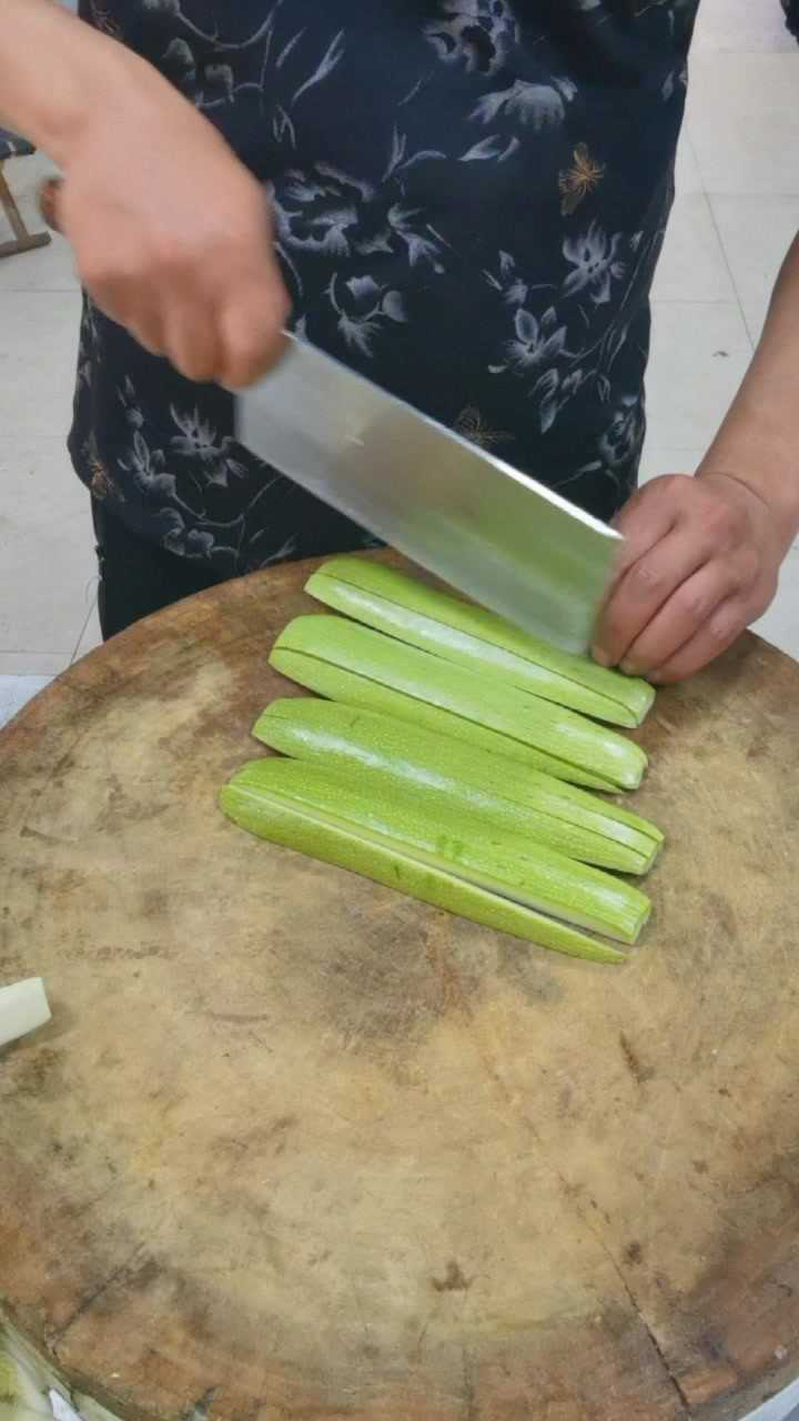 西葫芦切条