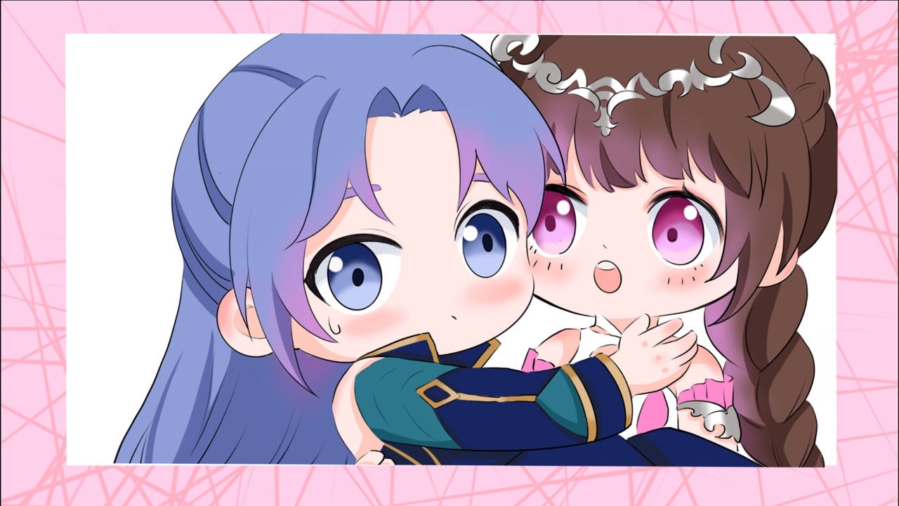 每日一画小舞对唐三公主抱这一幕过于甜蜜