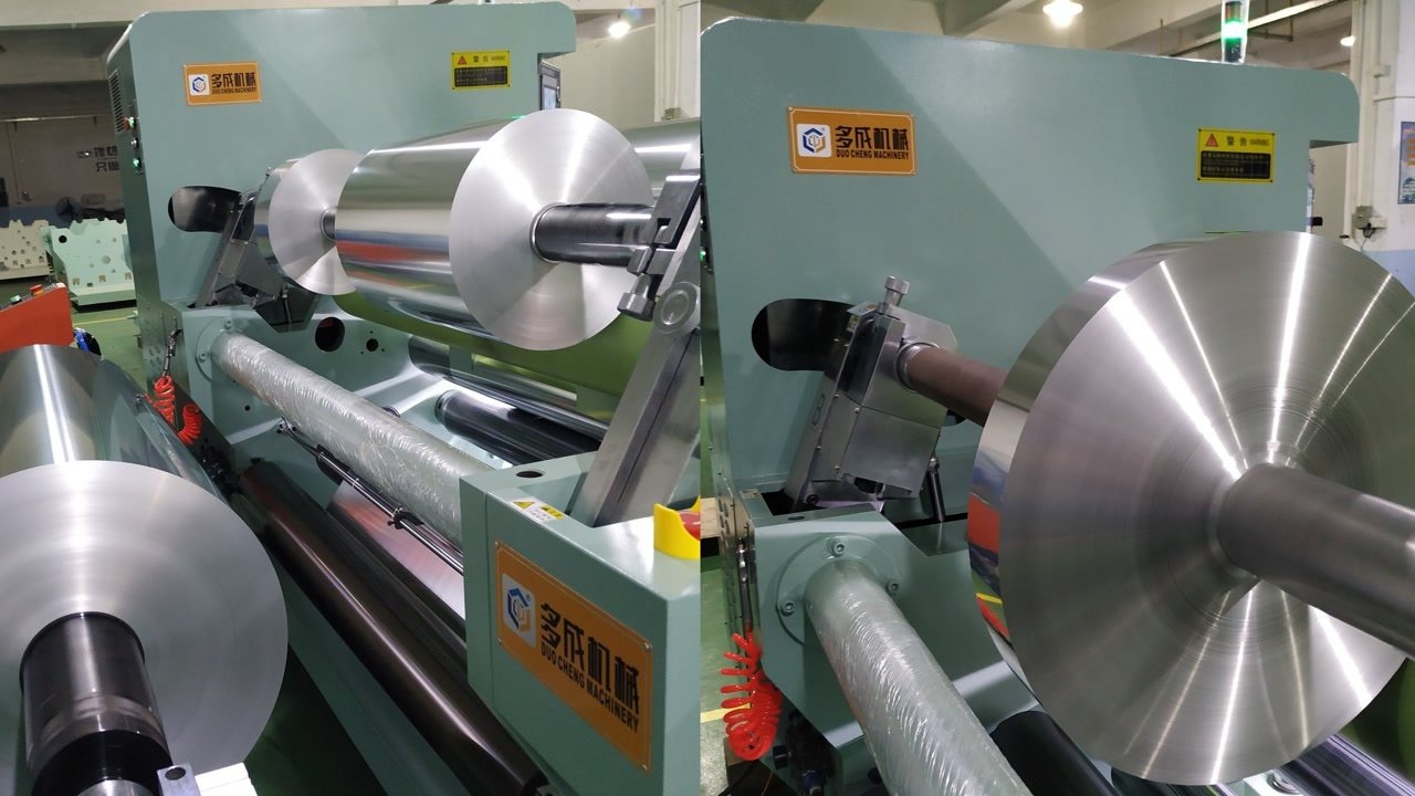 东莞定制铝箔分切机锂电池铝箔专用分切设备铜箔分切机