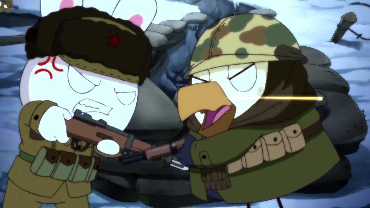 那兔:兔子击败鹰酱,缴获面粉,准备蒸馒头