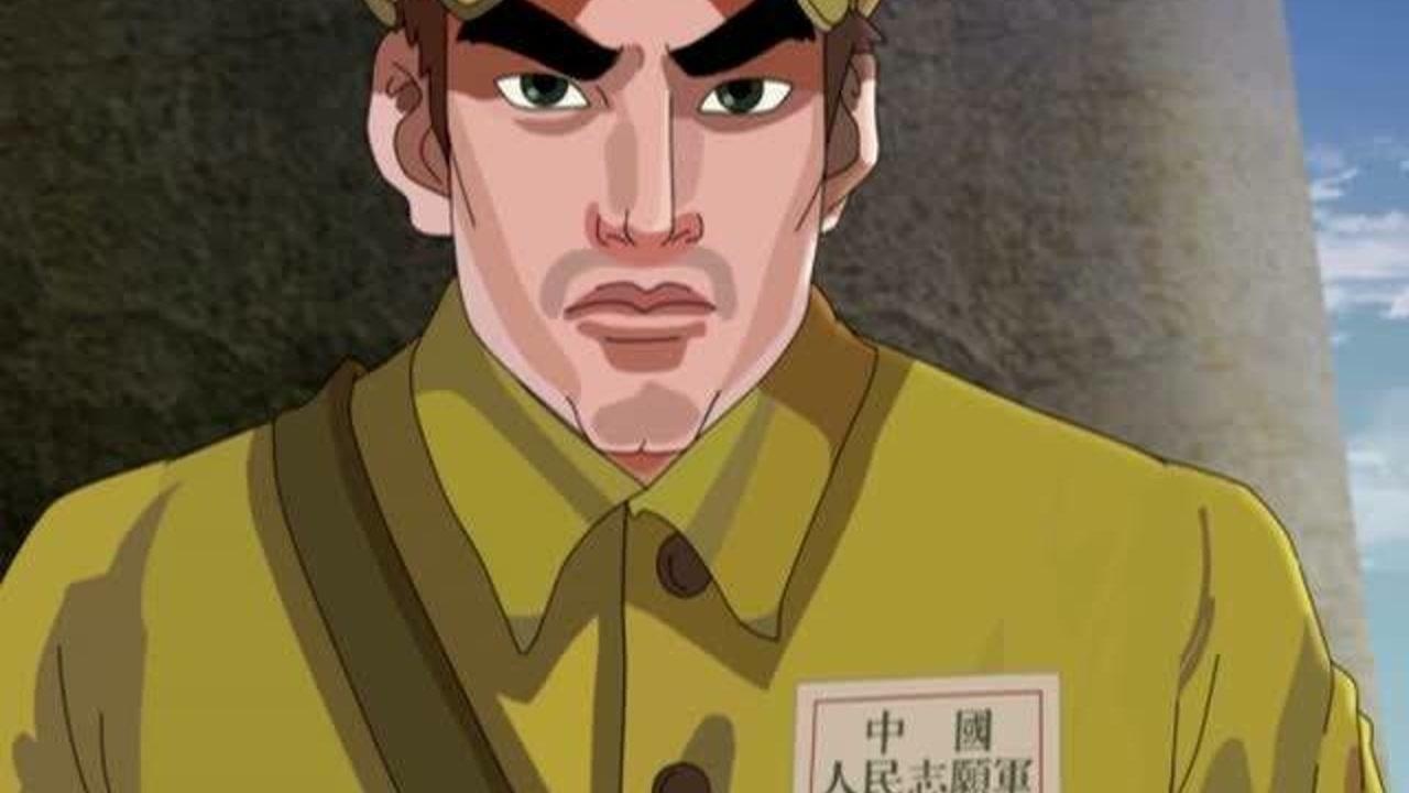 最可爱的人男子跟士兵们说连长的厉害不可知连长就在他后面