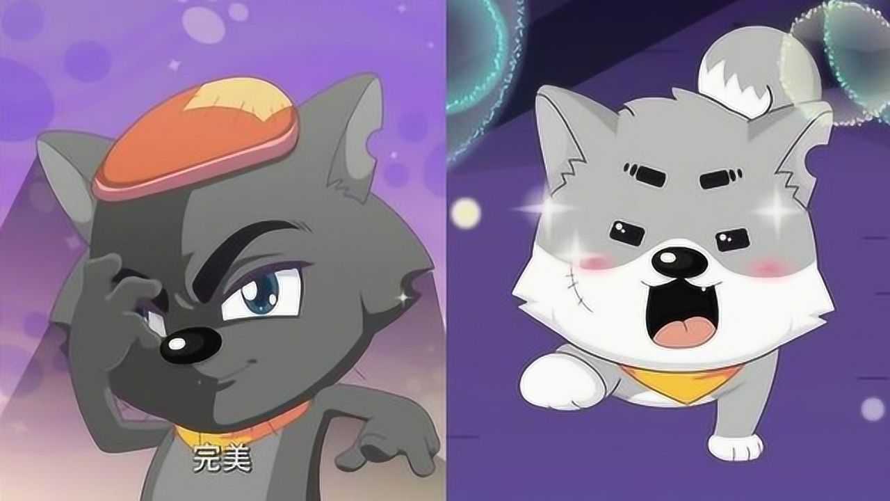 灰太狼完美落地vs灰太"狗"无限卖萌,羊村守护者爆笑锦集!