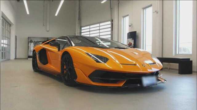 兰博基尼Aventador SVJ 内饰,外观高清静态观赏