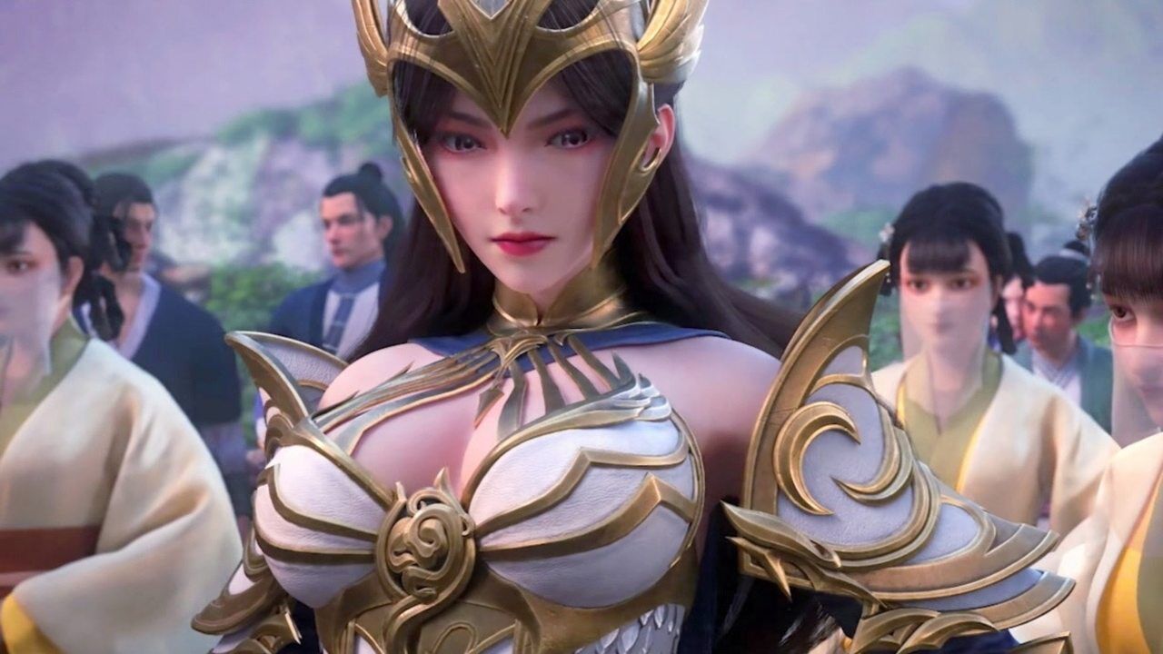 完美世界石昊进入虚神界女战神登场娇好的身材极美