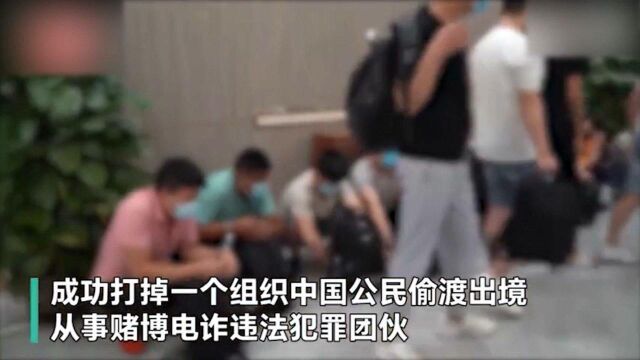 犯罪团伙组织中国公民偷渡,出境从事非法活动,78人终被抓