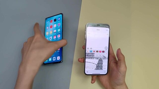 OPPO Reno6 Pro+也有拟我表情了?对比iPhone 12怎么样