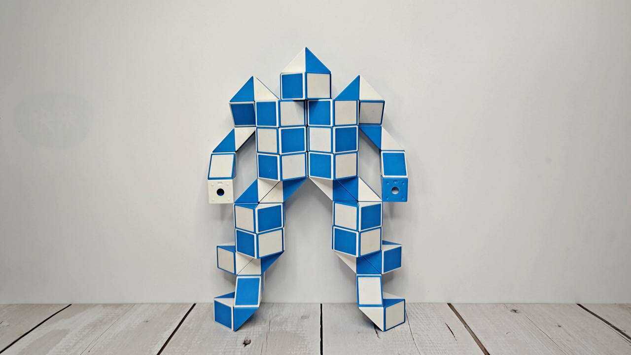 144段魔尺教程变机器人变形金刚擎天柱慢动作一步一步教会你