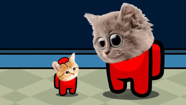 我们之中船员小红和小太空人你见过这么可爱的太空人吗