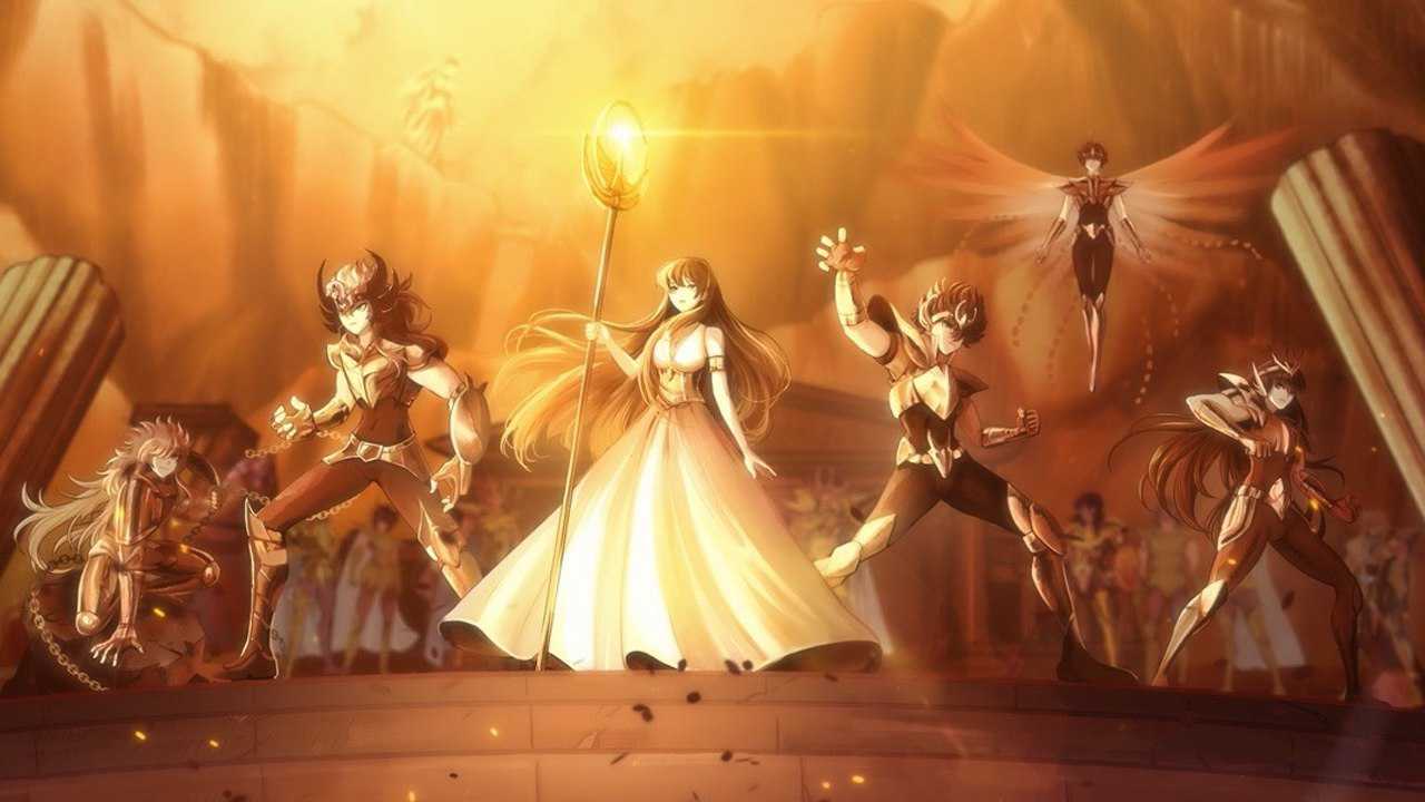 守护雅典娜-圣斗士星矢手游-五小强长大了