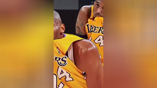 科比咬球衣的缘由 关键时刻全神贯注 全情投入的黑曼巴 将无人能敌