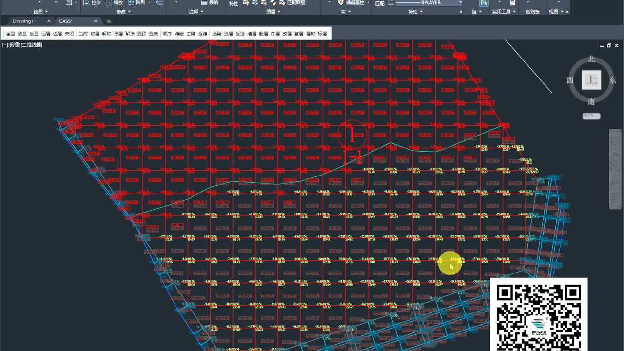 飞时达土方软件-方格网法-土方量汇总