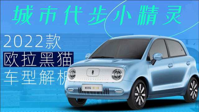 【购车300秒】城市代步小精灵 2022款欧拉黑猫车型解析