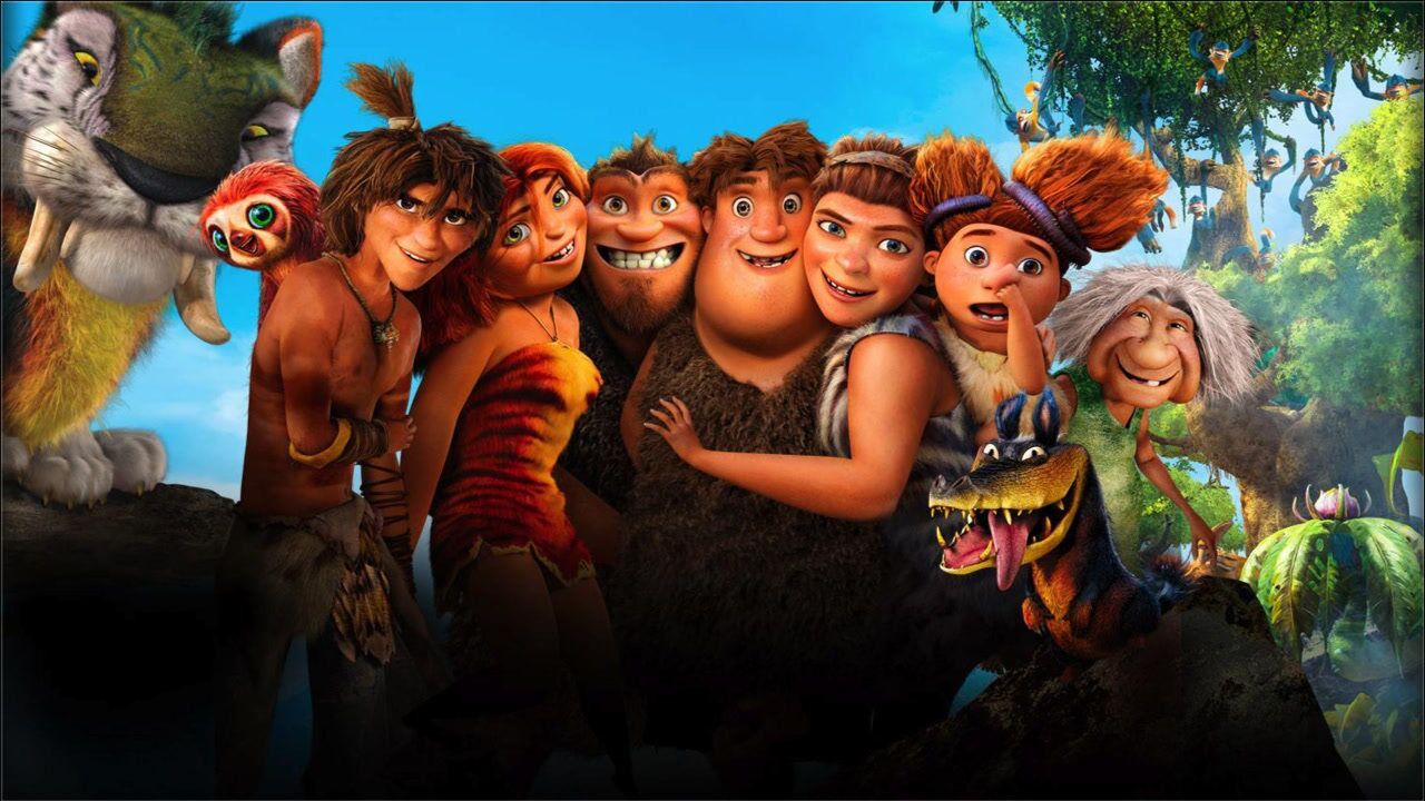 疯狂原始人,看了想哭!