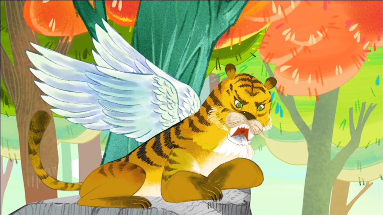 《如虎添翼》趣味成语故事,边看动画边学习