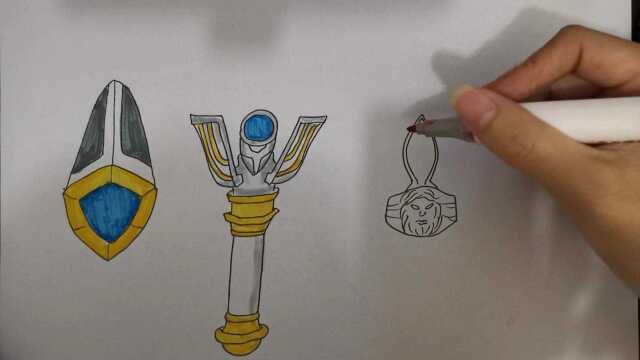 不同人画的奥特曼变身器你们觉得怎么样呢